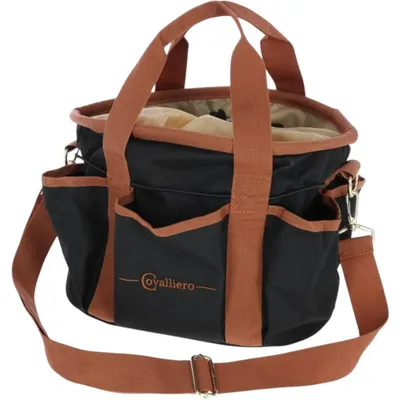 Produktbild von Kerbl Kerbl Covalliero Putztasche schwarz/cognac