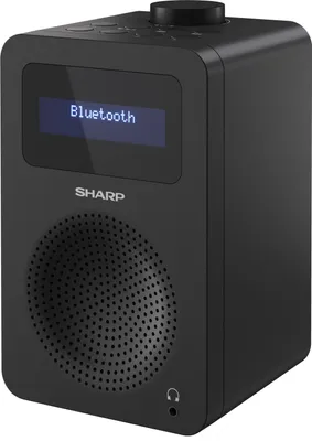 Produktbild von SHARP DR-430(BK), Ein modernes Digitalradio für jeden Raum, mit kabellosem Musikstreaming per Bluetooth und Kopfhöreranschluss