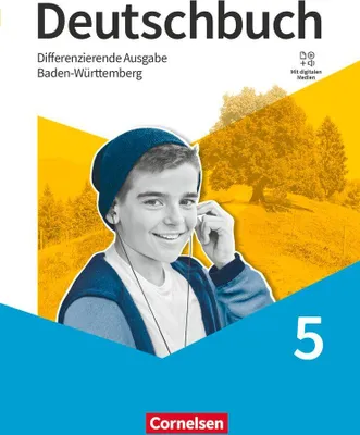 Produktbild von Deutschbuch - Sprach- und Lesebuch - 5. Schuljahr. Baden-Württemberg - Schulbuch mit digitalen Medien