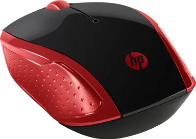 Immagine prodotto di HP Maus 200 Kabellos USB-A 3-Tasten Rot