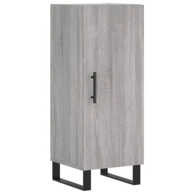 Produktbild von Sideboard Grau Sonoma 34,5x34x90 cm Holzwerkstoff