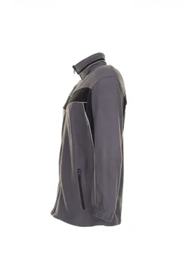Produktbild von Planam Fleecejacke Plaline Gr. L schiefer/schwarz