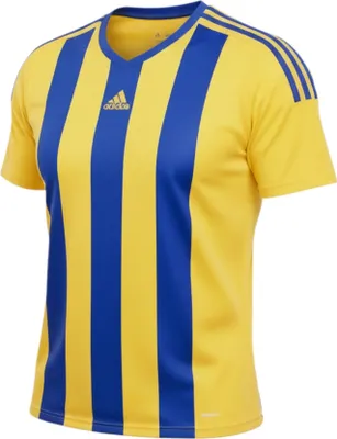 Produktbild von Adidas Herren Striped Estro Jersey kurzarm Shirt Trainingsshirt Gr. 2XL Größe 13