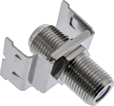 Zdjęcie produktu dla InLine 76202S, Płaski, Szary, RJ-45, Żeńska, 10GBase-T, 22/26