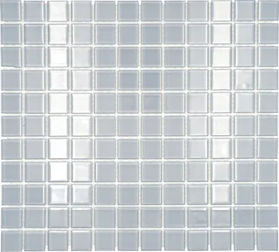 Produktbild von Glasmosaik CM 4021 hellgrau 30,2x32,7 cm