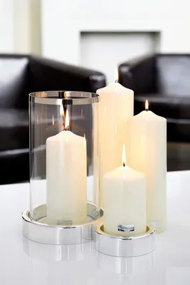 Produktbild von Fink CANDLE, gelackte Stumpenkerze, Paraffin, creme, L. 8 cm, B. 8 cm, H. 25 cm, D. 8 cm Höhe: 25.00 cm Breite: 8.00 cm Tiefe: 8.00cm Durchmesser: 8.00 cm 123218