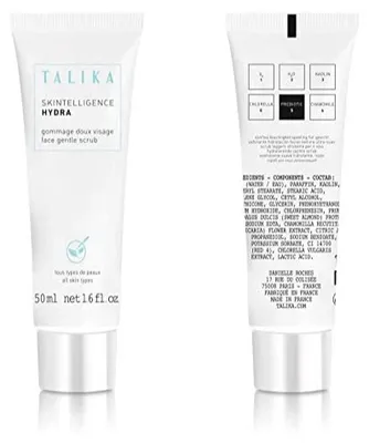 Produktbild von Talika Skintelligence Hydra Gentle Scrub, Frauen, Jeder Hauttyp, Exfoliation, Feuchtigkeitsspendend, Klärend, Glättend, Beruhigend, 1 Stück(e), Creme, All ages