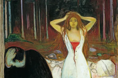 Obrázek produktu pro Edvard Munch umělecký obraz - Popel, 1894 (80 x 120 cm)