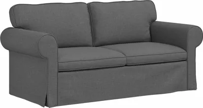 Produktbild von vidaXL Sofa Dunkelgrau 175 x 82 x 80 cm Stoff