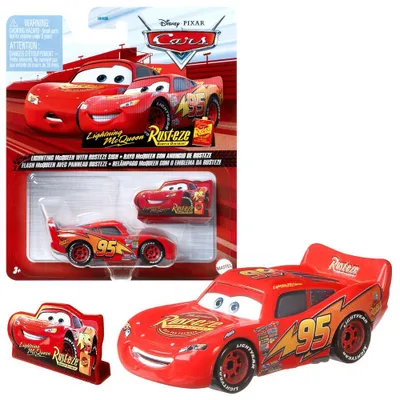 Produktbild von Lightning mit Sign | GCC81 | Disney Cars | Cast 1:55 Mattel Fahrzeuge