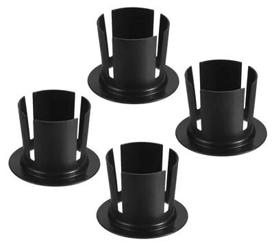 Stretchfolien-Dispenser-Griff, 4 Stk, für 50 mm Kern, Kunststoff, Schwarz