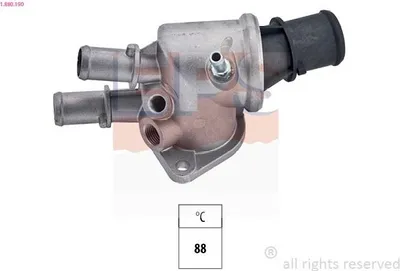 Obrázok produktu pre Termostat chladiacej kvapaliny EPS 88 °C pre ALFA ROMEO 166 (936) a LANCIA KAPPA (838A)