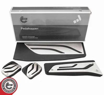 Für BMW 3er E46 E90 E91 E92 E93 Sport Pedale + Fußstütze Ablage Hand-Schaltung in der Farbe von ESEN SKV