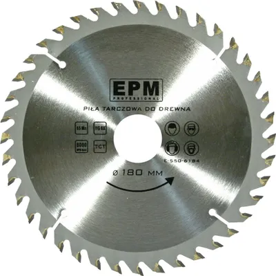 Obrázek produktu pro Spékací pila 250 mm 40 zubů - E-550-6254