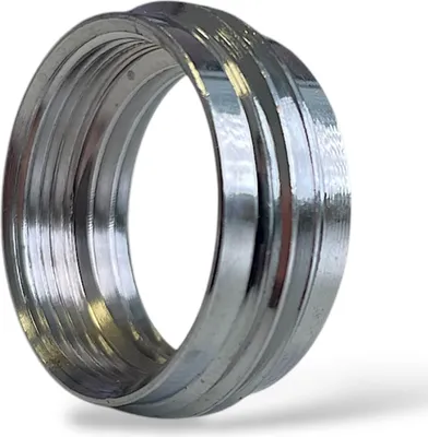 Produktbild von Übergangsstück Adapter Wasserhahn Armatur Messing verchromt M22x1 IG x 3/4" AG x 1/2" IG