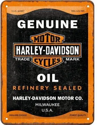 Zdjęcie produktu dla Plakat 15X20 Harley-Davidson Oil