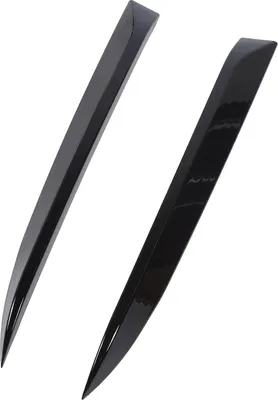 Produktbild von Paar Heckscheiben-Seitenspoiler, glänzend schwarz, Heckflügel-Abdeckung für X6 E71 E72 2008–2014