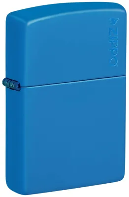Productafbeelding van Zippo aansteker, hemelsblauw logo, modelnummer 60006627