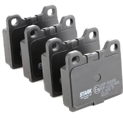 Produktbild von STARK SKBP-0010081 Bremsbeläge Satz Hinten für OPEL Corsa D Schrägheck (S07) passend für MERCEDES-BENZ Stufenheck (W124) Stufenheck (W123) SL (R107)