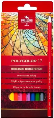 Immagine prodotto di Matite artistiche polycolor 12 colori Koh-i-noor