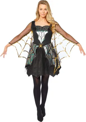 Produktbild von Shiny Spiderlady Damenkostüm
