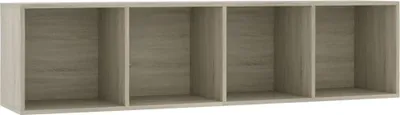 Obrázok produktu pre vidaXL Skriňa na knihy/TV Sonoma Oak 143 × 30 × 36 cm