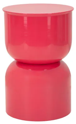 Image de Table d'appoint Oyi rose 31 x 31 x 46 cm