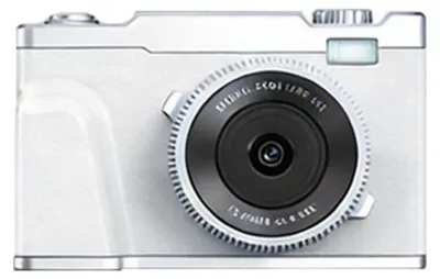 Produktbild von INF 4K Kamera ABS 2.4 inch Display 8x Zoom 10.1cmx6.7cmx4.2cm Reise Weiß