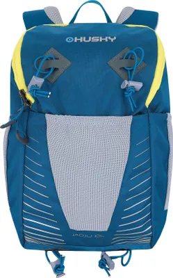 Produktbild von Jadju Kinderrucksack 10 Liter, blau, mit verstärktem Rücken und integrierter Regenhülle