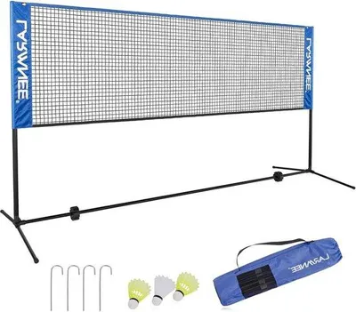Image de Filet de badminton portable 3 x 12 m avec sac de transport