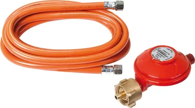 Image de ROTHENBERGER Industrial Set 3,0 m tuyau à gaz & régulateur de pression propane 50 mbar 2X G ¼ EN 16436-1 - 1500005308
