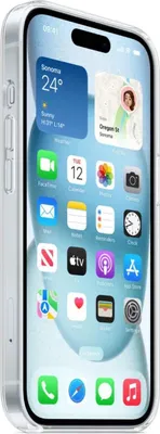Produktbild von Apple MT213ZM/A, Cover, Apple, iPhone 15 Plus, 17 cm (6.7"), Transparent