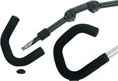 Produktbild von Humpert Lenkerbezug für Hornbar AHS schwarz, lang 382 mm, paarweise