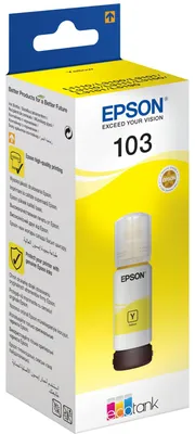 Produktbild von Epson EcoTank yellow T 103 65 ml T 00S4