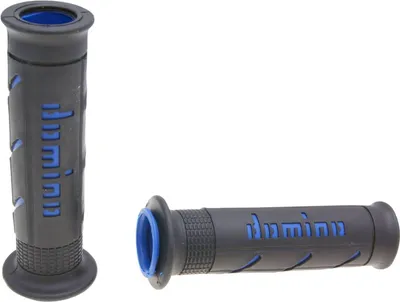 Produktbild von Domino Griffe Satz A250 On-Road schwarz / blau mit offenen Enden