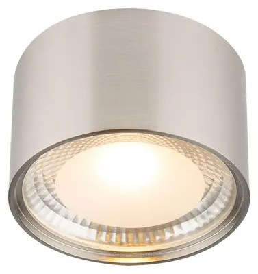 Produktbild von LED Deckenlampe, Aufbauleuchte, silber, H 8 cm