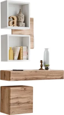 Produktbild von Meublorama AM-EASY-WTW EY3*3C/40KG, Braun, MDF-Platten, 1 Tür(en), 1 Schublade(n), 300 mm, 1000 mm