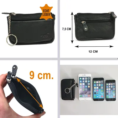 Produktbild von Safekeepers Schlüsseletui - Schlüsselmappe - Schlüsseltasche - schlüsselmäppchen - Schlüsseletui Leder- Herren- Damen leder