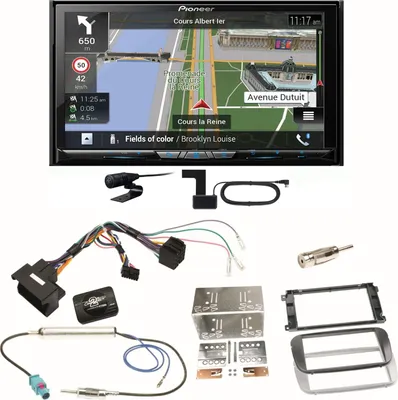 Produktbild von Pioneer AVIC-Z830DAB Navigation USB Einbauset für Ford Focus Mondeo S-Max Galaxy