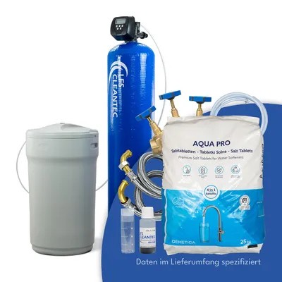 Produktbild von FECR Enteisenungsfilter - Universal Filteranlage zur Enteisenung und Entmanganung FECR 3000 - Füllmenge 75 Liter Ecomix C Filtermaterial Anschlussset