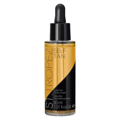 Zdjęcie produktu dla St.Tropez Self Tan Luxe Tan Tonic Drops Krople samoopalające do twarzy, 30ml