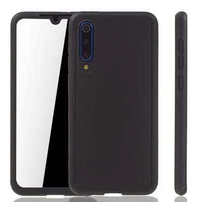 Zdjęcie produktu dla Etui ochronne na telefon komórkowy dla Xiaomi Mi 9 SE Pełna obudowa Osłona ekranu 360 Czarny