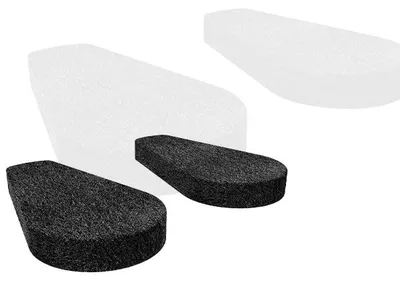 Produktbild von OUTDOORCHEF 14.421.44, Schwamm, Schwarz, Outdoorchef, 2 Stück(e)