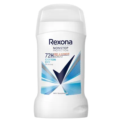 Produktbild von 6x Rexona Deodorant-Stick Baumwolle Dry 50 ml