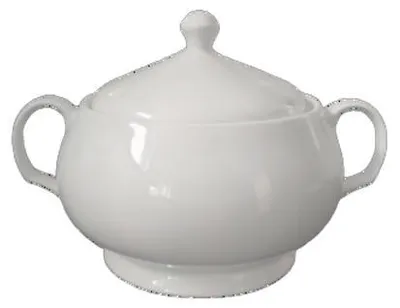 Zdjęcie produktu dla Waza porcelanowa biała 3 L Porcelana Bogucice