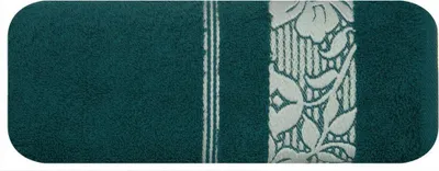 Image de Serviette Sylwia 50x90 turquoise 500g/m2 éponge Eurofirany