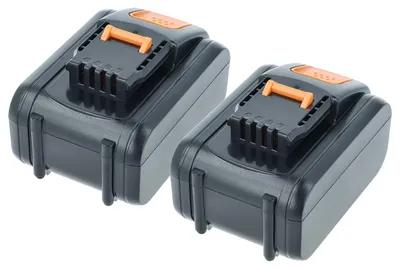 Produktbild von vhbw 2x Akku kompatibel mit Worx Landroid M700 2019, M500 2.0 2022, M500 WR141E, M500 Plus, M700, M700 2.0 2022 Werkzeug (3000 mAh, Li-Ion, 20 V)