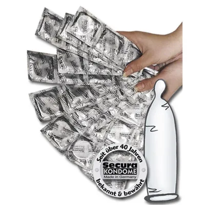 Obrázek produktu pro Průhledné kondomy Secura - 1.000 kusů