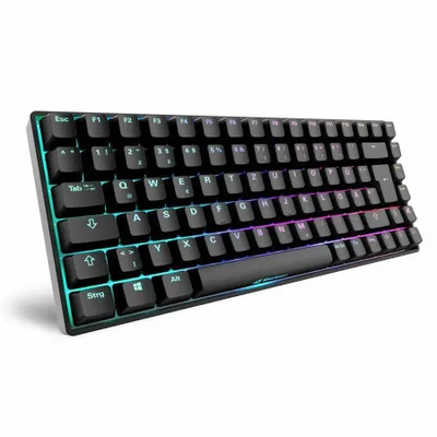 Produktbild von SKILLER SGK50 S3 (schwarz, DE-Layout, Gateron Yellow)