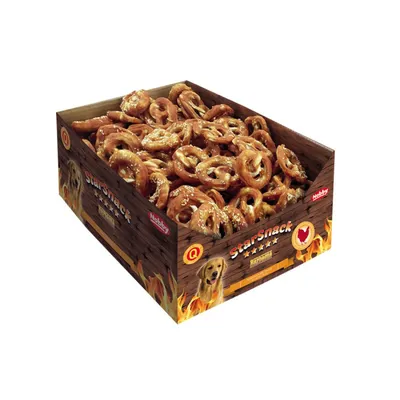 Obrázok produktu pre Nobby StarSnack Barbecue Chicken Pretzel Display cca 5.000 g, 6,5 cm, 200 St